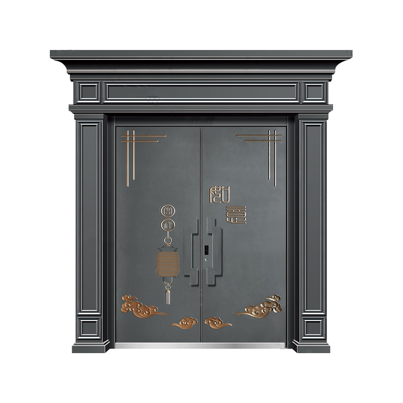 Puerta de aluminio fundido DBK-6002